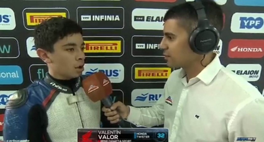 Motociclismo: Valentín Valor correrá en la última fecha del campeonato español 