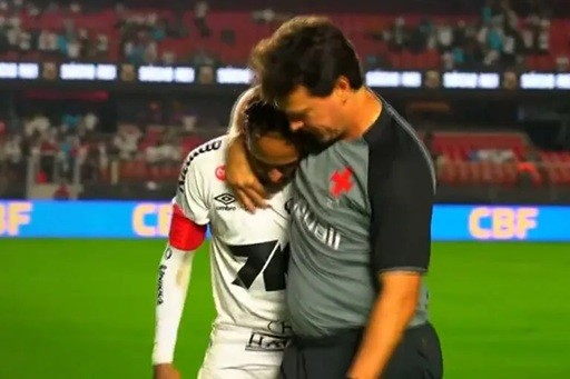 El Santos perdió 6-0 contra Vasco y quedó al borde del descenso: la desgarradora reacción de Neymar y la original protesta del público