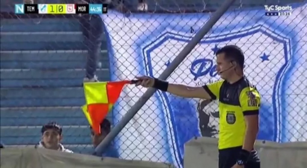 El arbitro saladillense Joaquin Badano a la Súperliga profesional