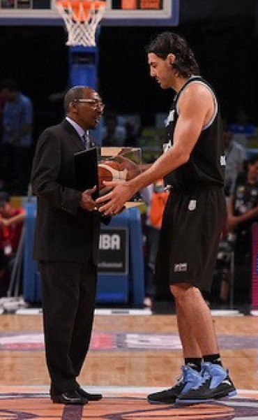 Luis Scola: &ldquo;Manu no tuvo nada que ver. Me gusta tener a mi amigo cerca pero el m&eacute;rito es de los chicos que consiguieron el pasaje a R&iacute;o&rdquo;.