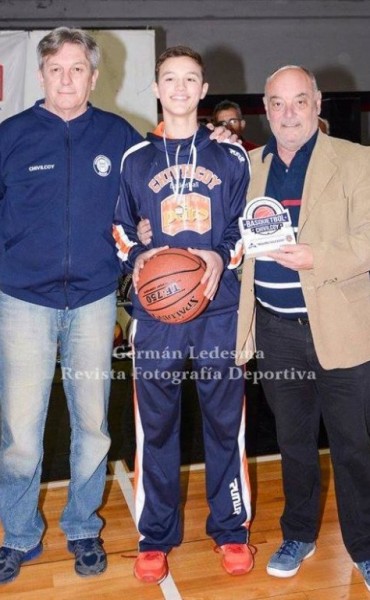 Santiago Mazza fue convocado a la Preselección Argentina Sub15