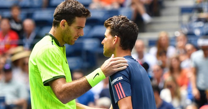 Del Potro ganó por abandono y avanza en el US Open