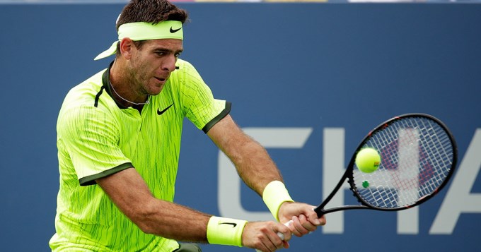 Delpo borró de la cancha a Ferrer y está en octavos