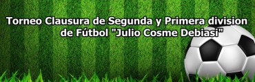 SUSPENDIDA: Se juega la cuarta fecha del Torneo de Primera “Julio C. Debiasi”