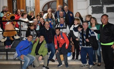 Contingente de Adultos Mayores preparados para viajar a Mar del Plata