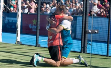 Estudio Hernaez derrotó al Sat en el inicio del Torneo Comercial de Padel