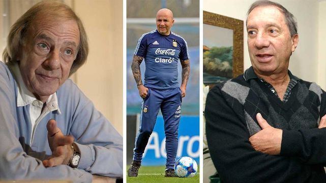Menotti y Bilardo, enfrentados también por Sampaoli
