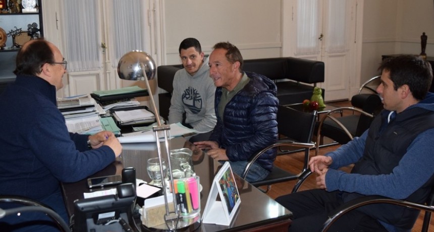 Salomón se reunio con Francisco Poger