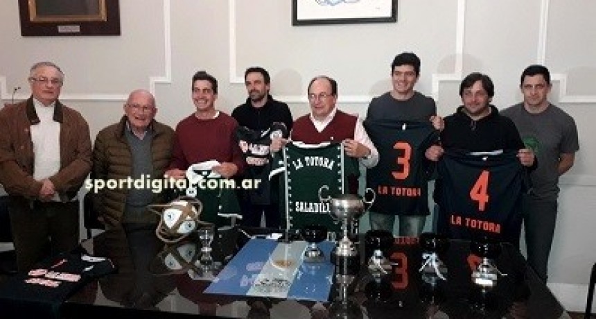 José Luis Salomón recibió al equipo de La Totora
