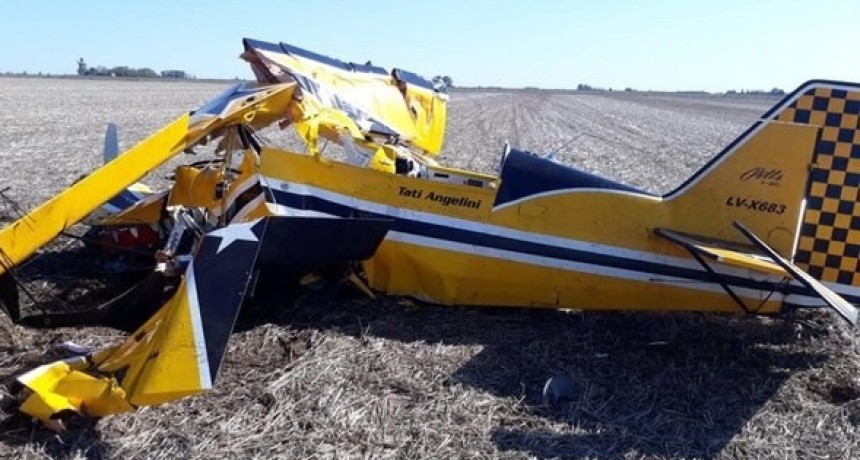 Falleció trágicamente el piloto Tati Angellini