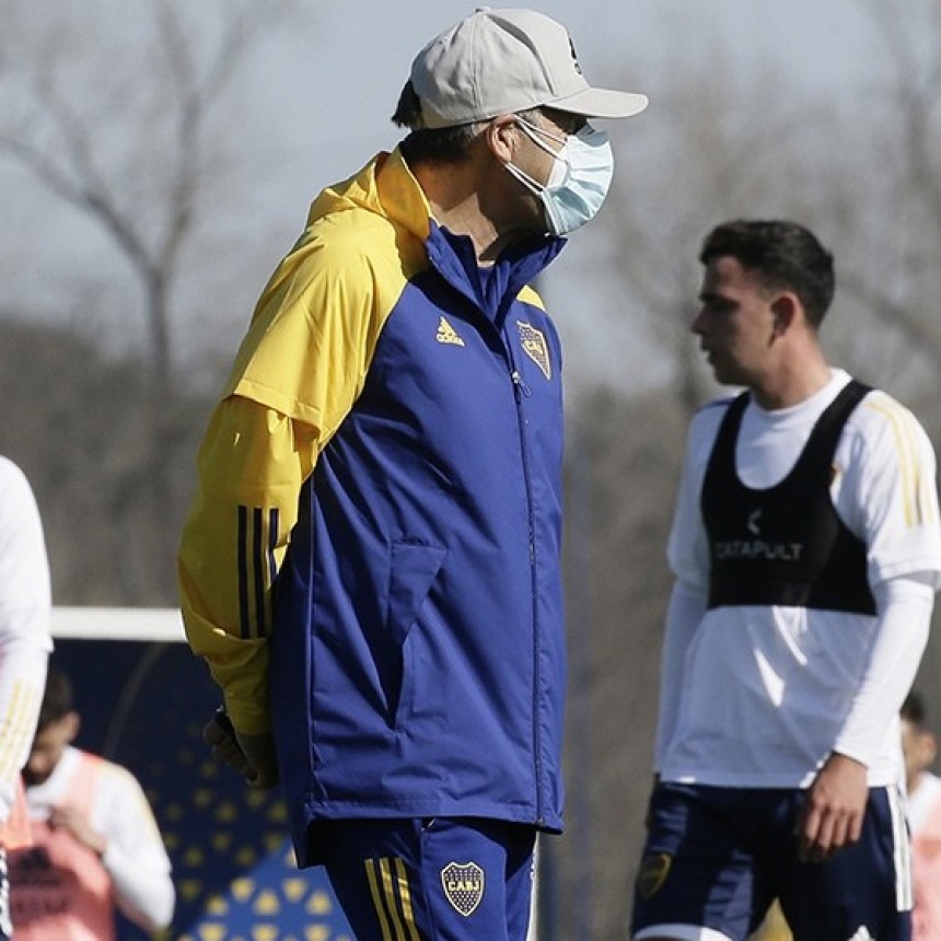 Russo se reintegra a los entrenamientos de Boca en una jornada de testeos