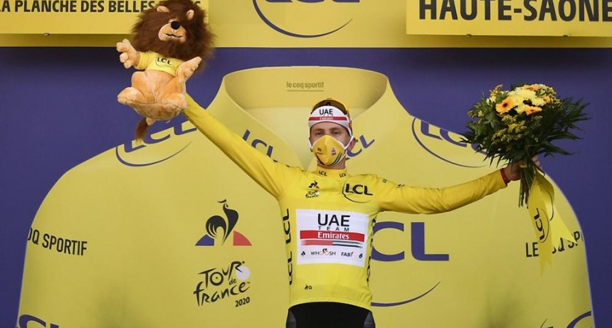 El esloveno Tadej Pogacar se coronó en el Tour de Francia