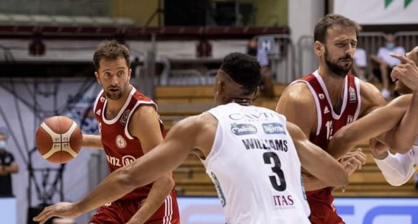 Básquet: Trieste de Marcos Delía se impuso al Trentino por la Supercopa