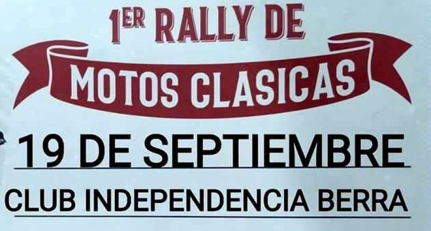 Motos Clásicas: Varios saladillenses participan este domingo del Rally de Monte