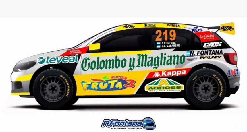 Automovilismo: “Lapo” Labarere correrá junto a Norberto Fontana el Rally Master “Cuna de Campeones” 