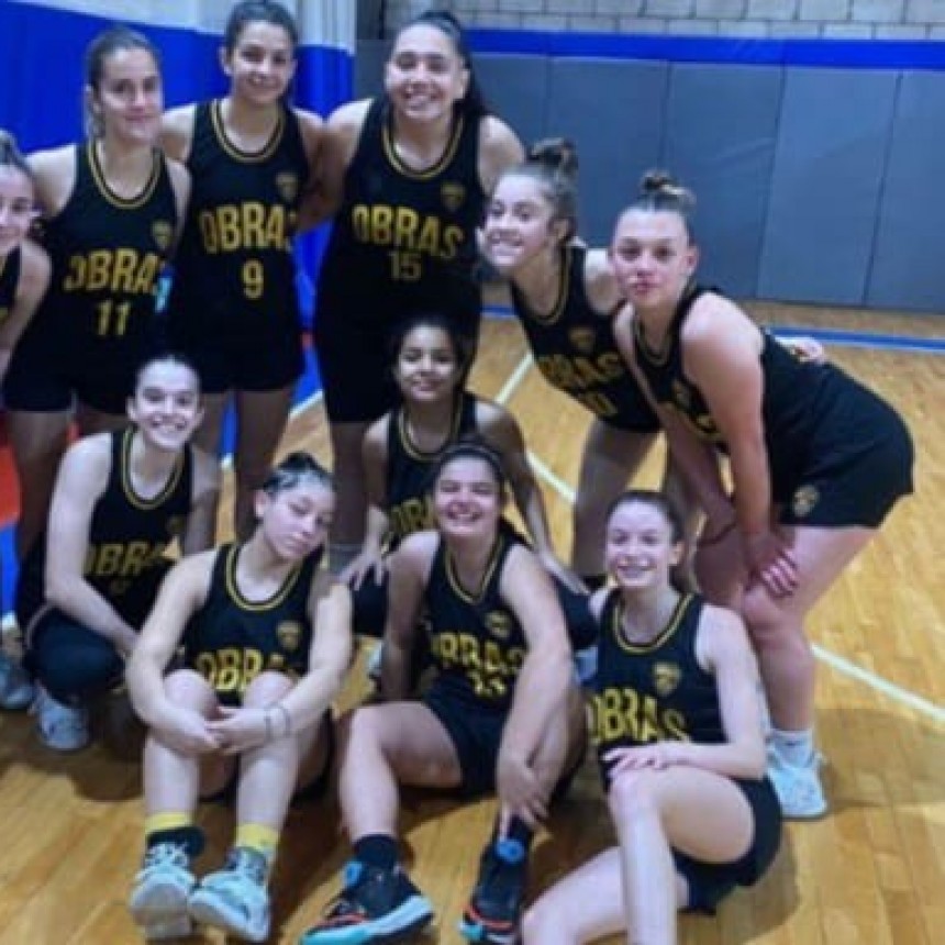 Gran juego de Belen Rojas en Obras, buscando un lugar en La Liga Federal Formativa 