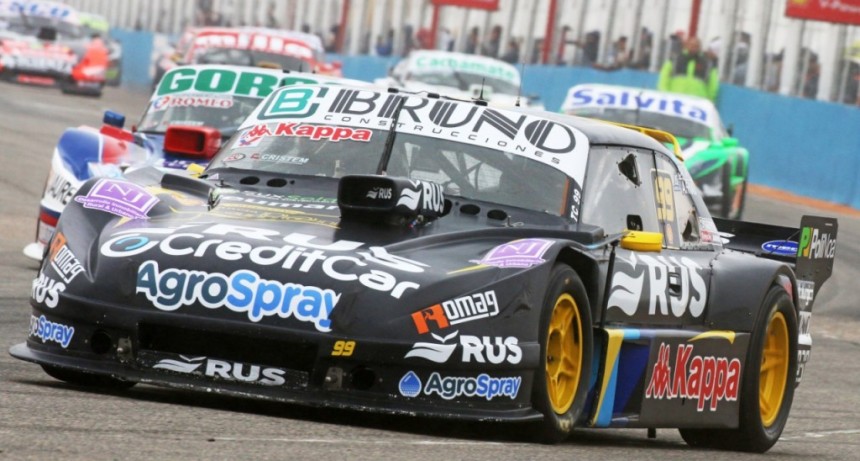 TC: Bruno finalizó 31 en San Luis luego de un toque que lo privo de un mejor lugar