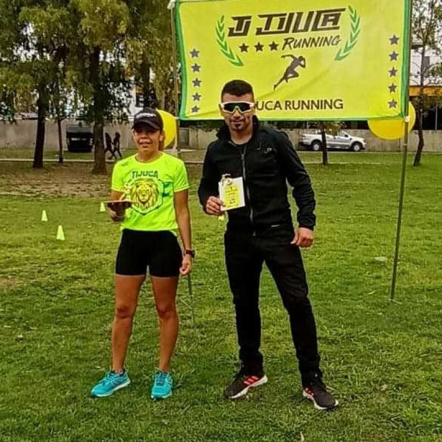 Ezequiel Aguilera ganó los 7,5k en Parque Sarmiento 