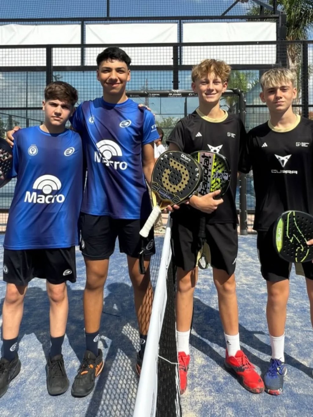 Mundial Padel: Debut con triunfo de la dupla J. Medina - F. Tufro (Saladillo)