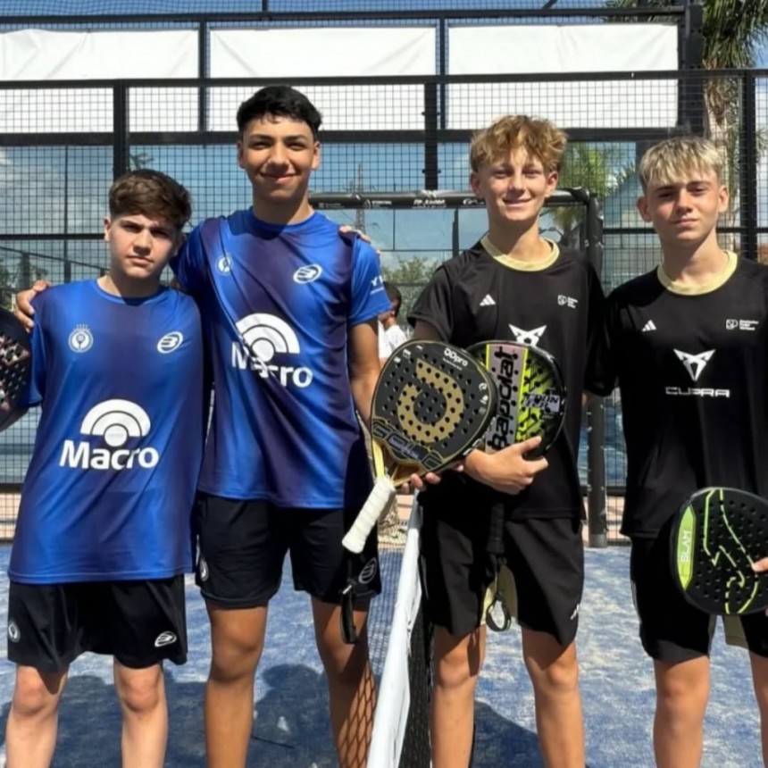 Mundial Padel: Debut con triunfo de la dupla J. Medina - F. Tufro (Saladillo)