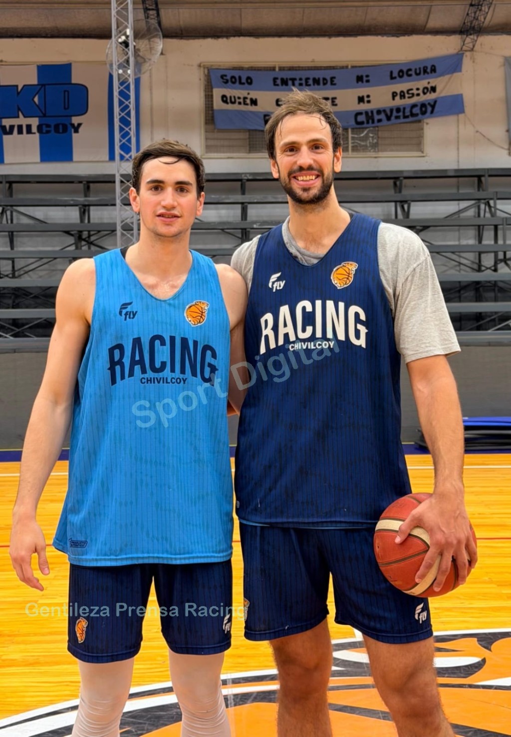 B&aacute;squet: Amistoso entre Racing de Chivilcoy y Quilmes de Mar del Plata en Saladillo