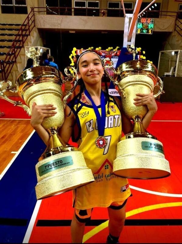 B&aacute;squet: La particular historia de Paulina Ojeda, la joven de 13 a&ntilde;os que debut&oacute; con la U15 de Argentina
