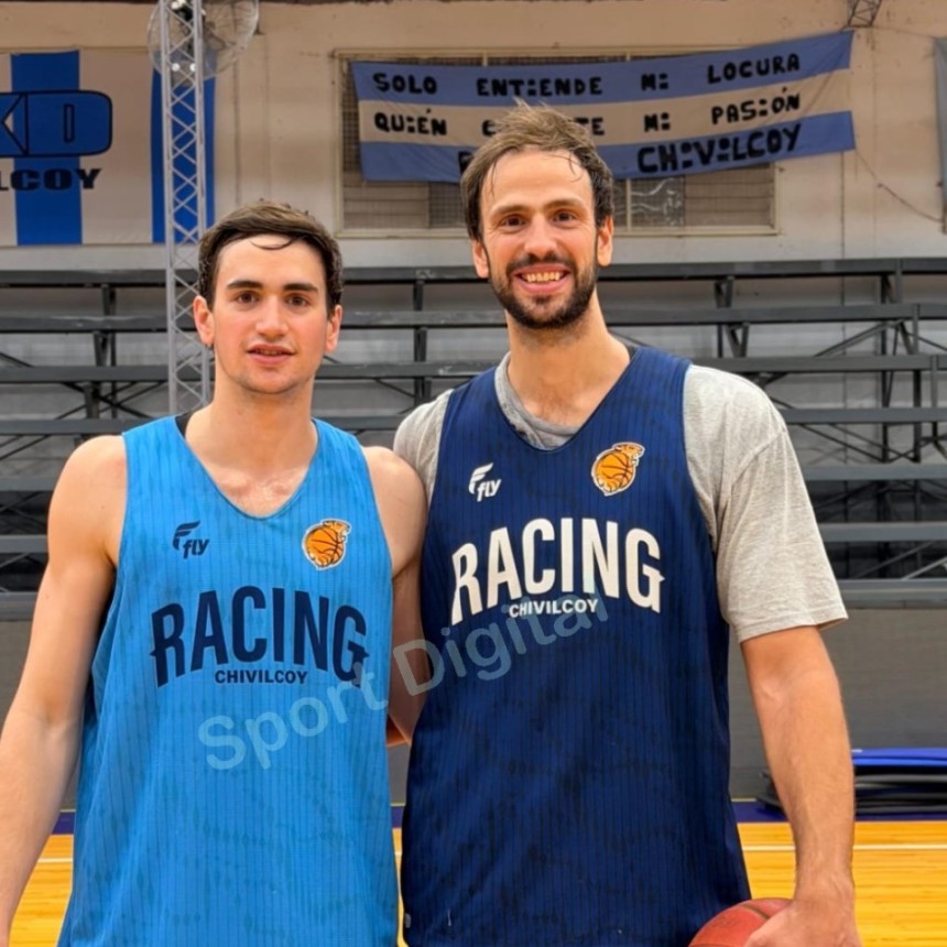 B&aacute;squet: Amistoso entre Racing de Chivilcoy y Quilmes de Mar del Plata en Saladillo