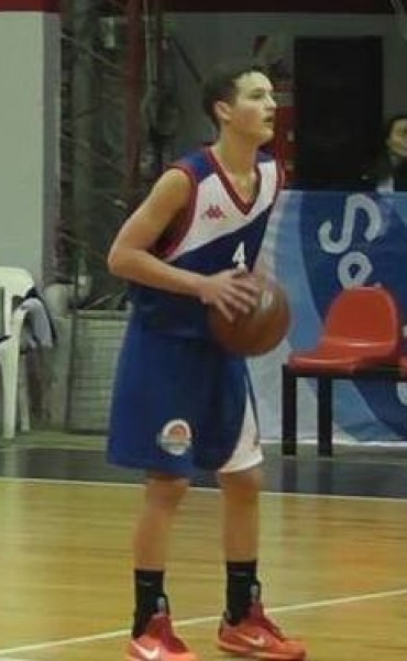 Santiago Mazza entrena hoy con la Preselección Argentina Sub15
