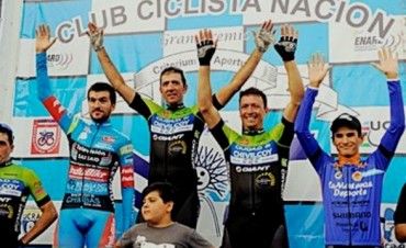 Federico Vivas fue segundo en el 95° Critérium de Mercedes