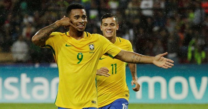 De la mano de Jesús, Brasil lidera la Eliminatoria