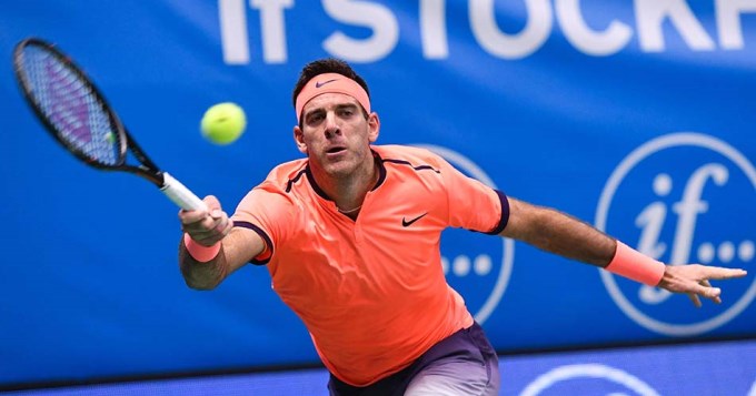 Delpo pasó a cuartos y anticipará con Karlovic la final de la Davis