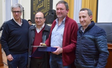 Reconocimiento a Fabián Giustozzi