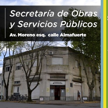De interés para los vecinos de Saladillo: cómo contactarse con Obras y Servicios Públicos 