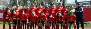 Encuentro amistoso de fútbol Femenino en Del Carril
