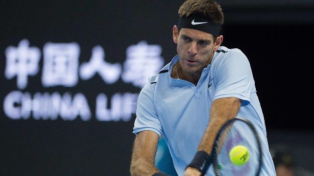 Del Potro jugó mal y se despidió de China
