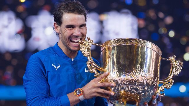 Nadal aplastó a Kyrgios y ganó su título número 75
