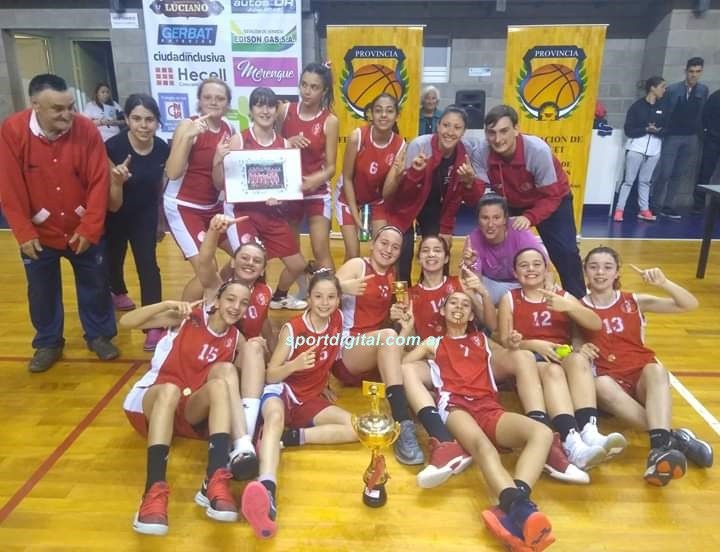 Belén Rojas campeona provincial con la selección de Mar del Plata