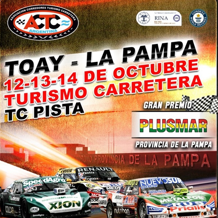 El TC corre en Toay, fecha clave para el campeonato