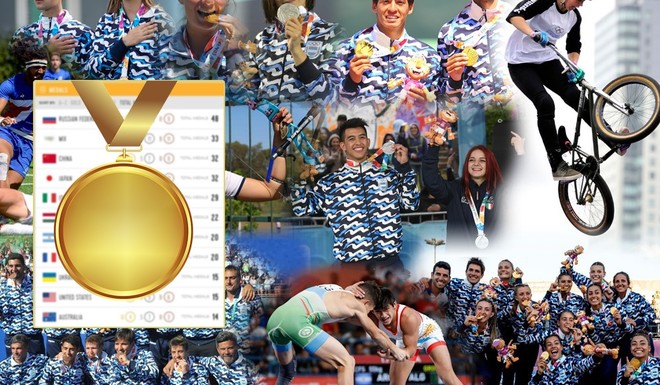 ¿Cómo está el medallero general de las Olimpiadas de la Juventud?