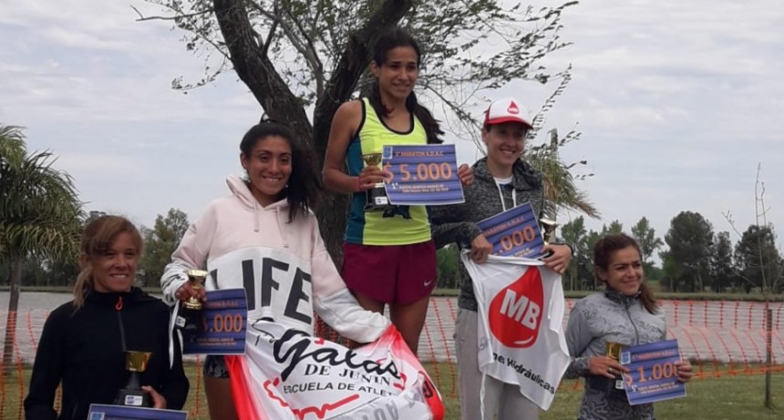 Francisca Almirón se quedó con la 5° Maratón de Colon