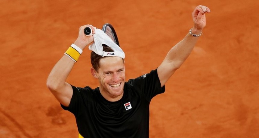 Schwartzman venció a Dominic Thiem y jugará una semifinal de Grand Slam por primera vez en su carrera