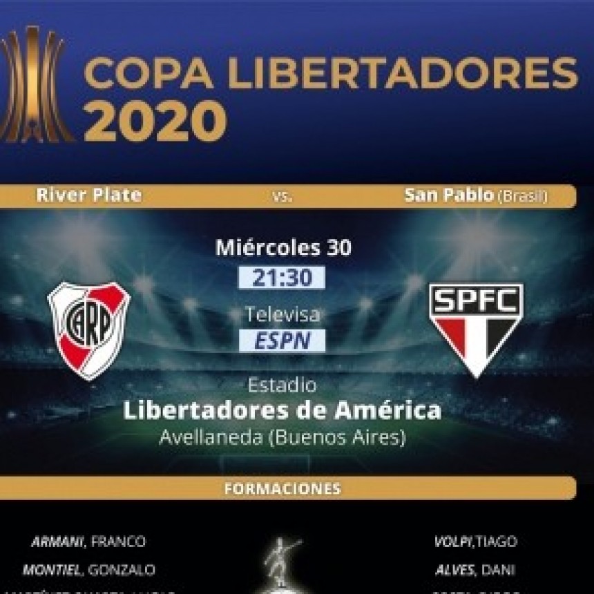 River busca ganar su grupo en la última fecha con Liga de Quito