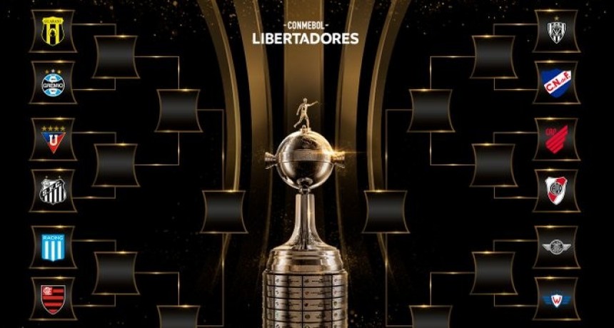 Se sorteo la fase final de la Libertadores 2020