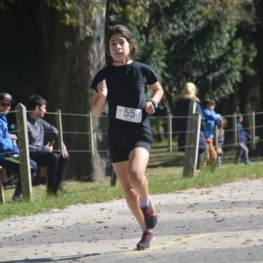 Atletismo: Primer lugar para Fanny Perazzo en Lobos