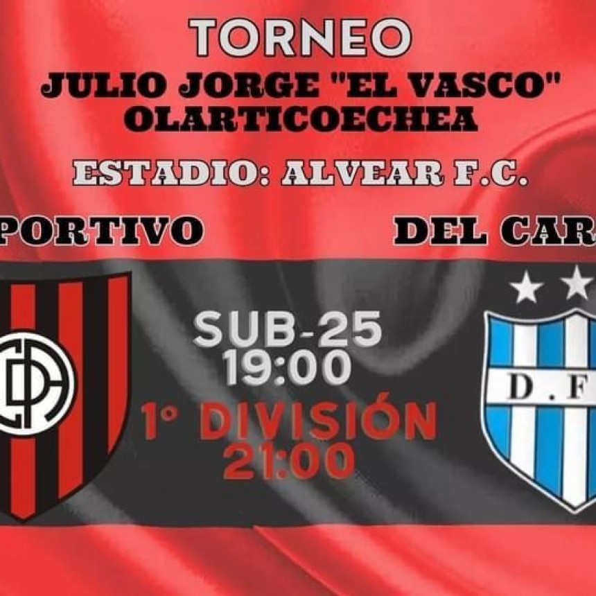 Fútbol: Deportivo Alvear recibe hoy a Defensores DC por el postergado de la primera fecha