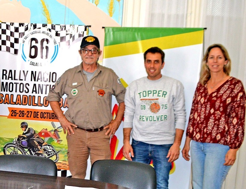 Club de Motos Antiguas presentó el 66° Rally Nacional en Saladillo