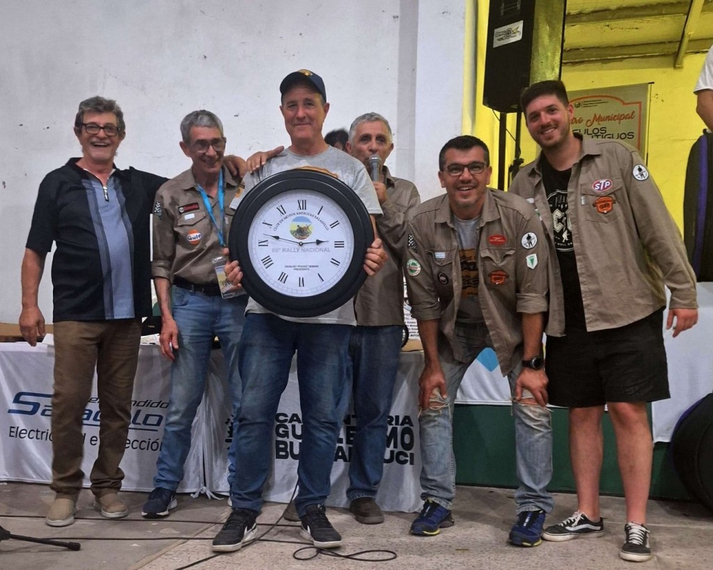 Increíble Rally Nacional de Motos Antiguas se vivió en Saladillo