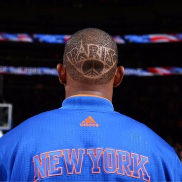 Un jugador de la NBA y su homenaje a las v&iacute;ctimas del atentado en Paris