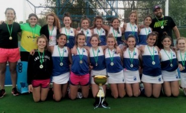 Saladillo Hockey en Sub14 campeonas en Mar del Plata