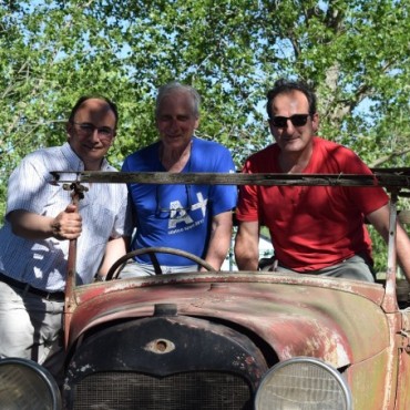 Salomón en visitó la muestra La Oxidada en Toledo